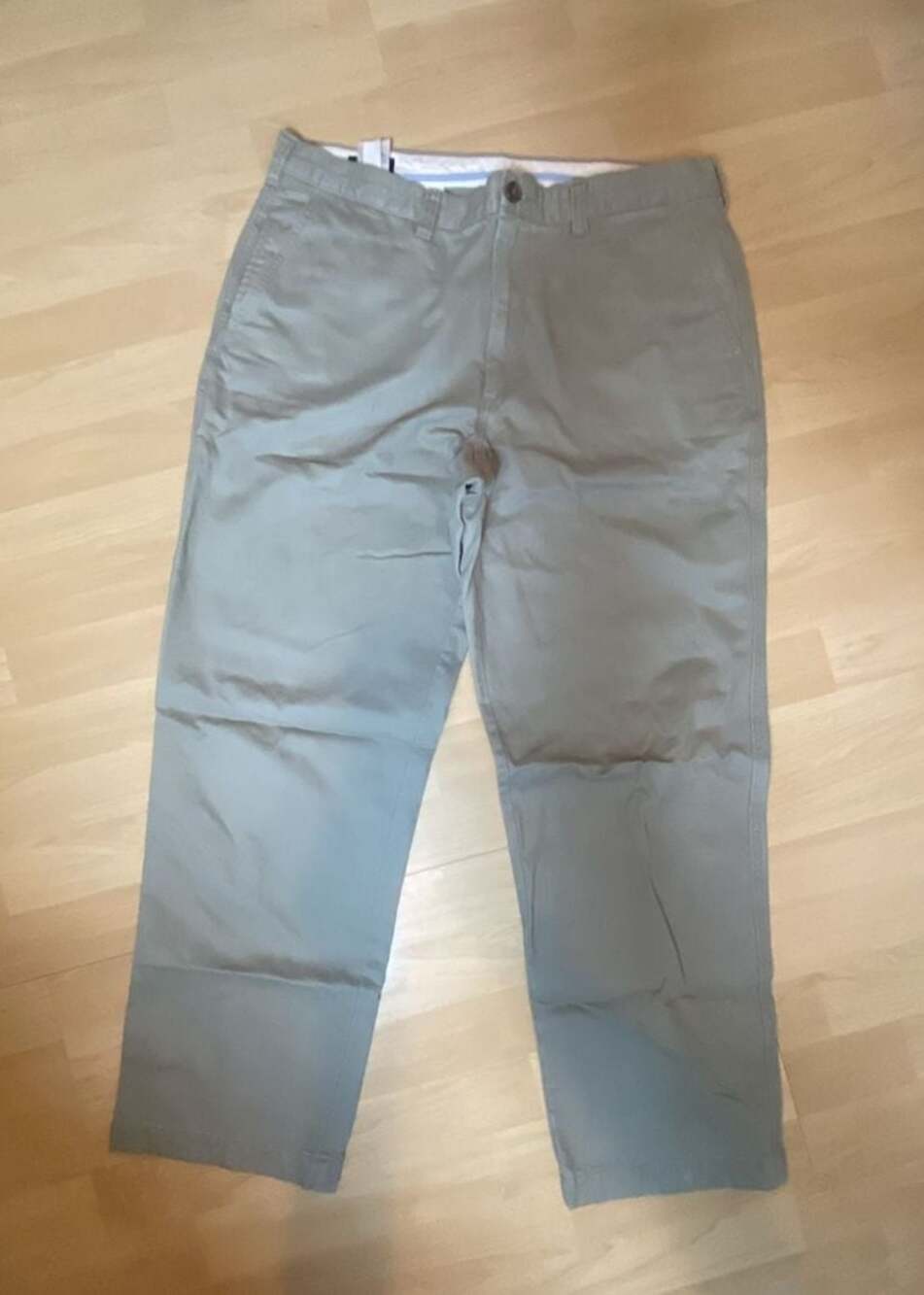 Lands' End Men's Traditional Fit Flat Front Chino Pants 36